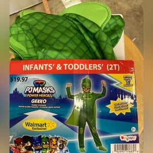 Disguise Green Superhero Costume for Toddlers Pj Mask Gecko 2T